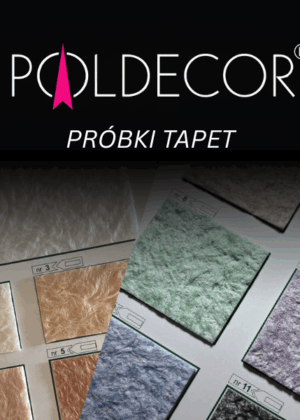 Próbki tapet bawełnianych Poldecor